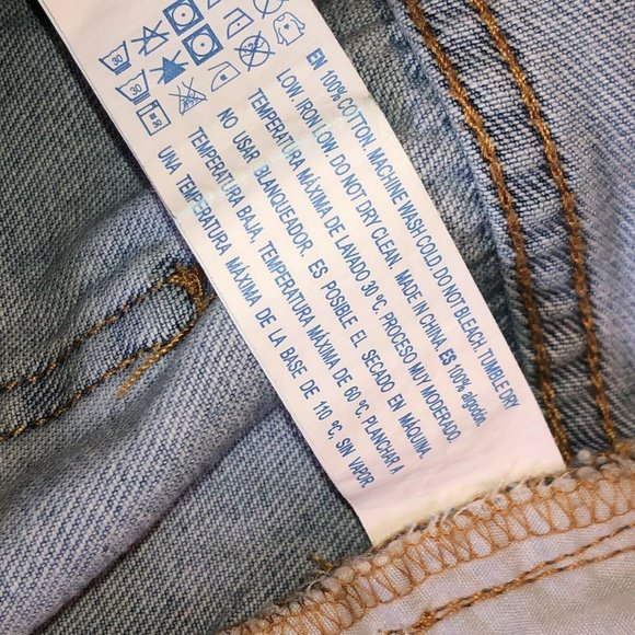 Forever 21 Distressed Cutoff Shorts High Rise 12" - Picture 4 of 6